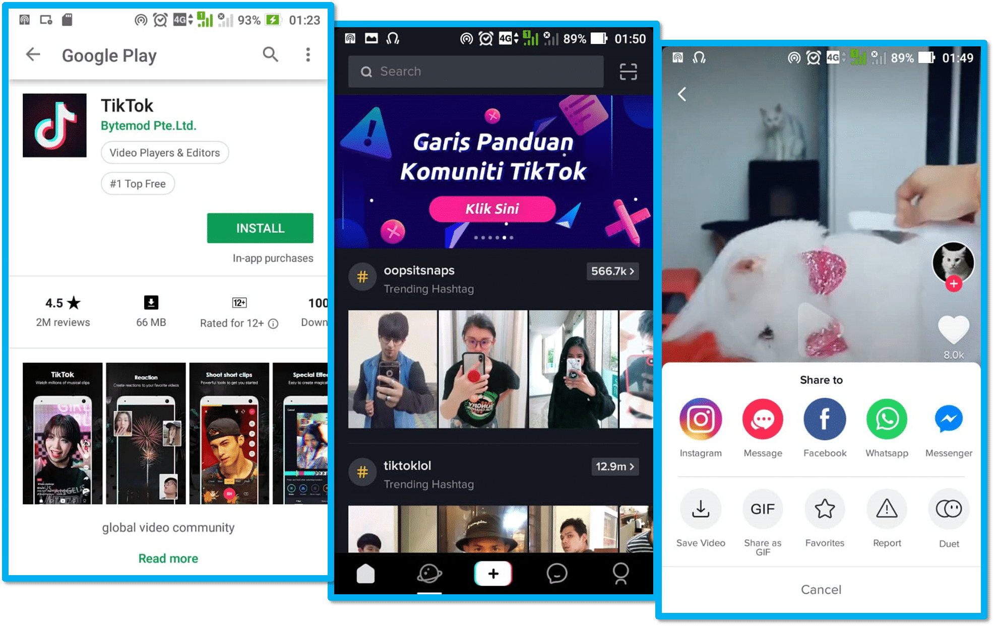 Tik Tok - Idea Kreatif Untuk Post Di Instagram Feed (PART 2)